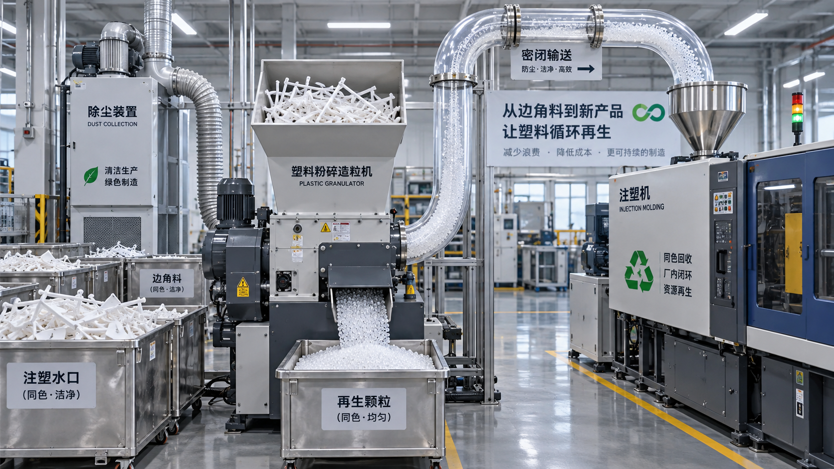 Is a Recycling Machine Worth It for In-House Plastic Scrap?