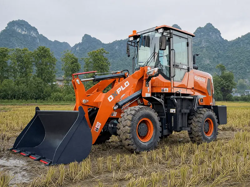 OXPLO 1.5-Ton na Wheel Loader para sa mga Bukid at Lugar ng Konstruksyon sa Thailand