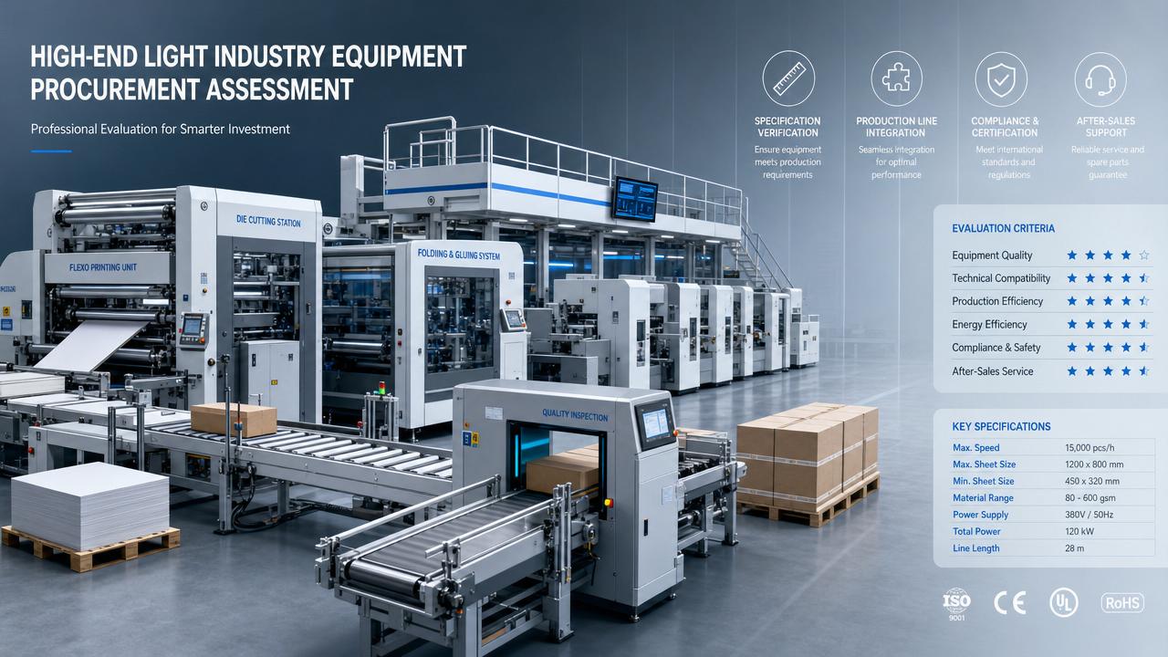 Light Industry Equipment: 5 Checks Before You Compare Suppliers
