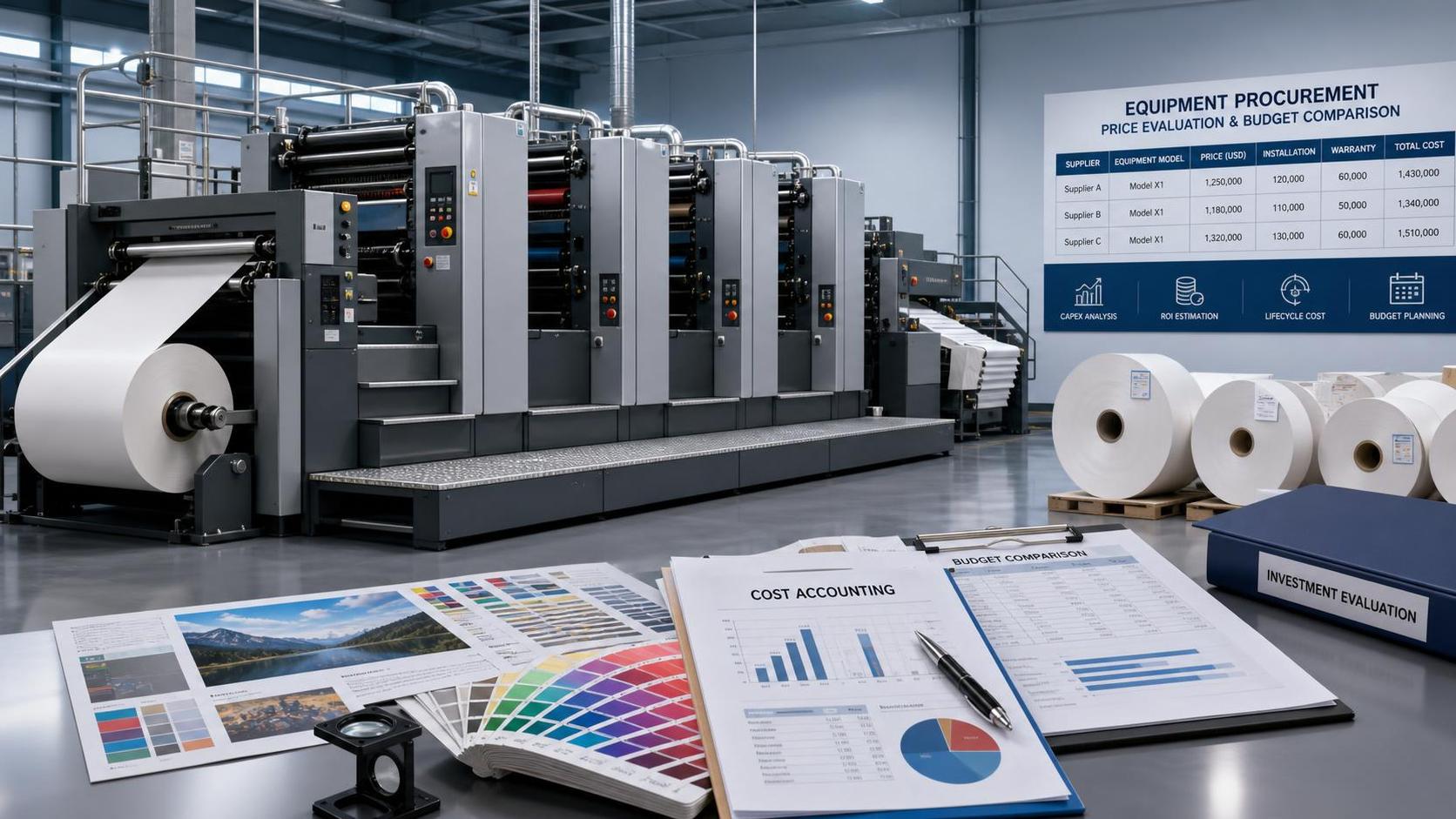 Web Offset Press Price Guide: Cost Drivers and Budget Benchmarks
