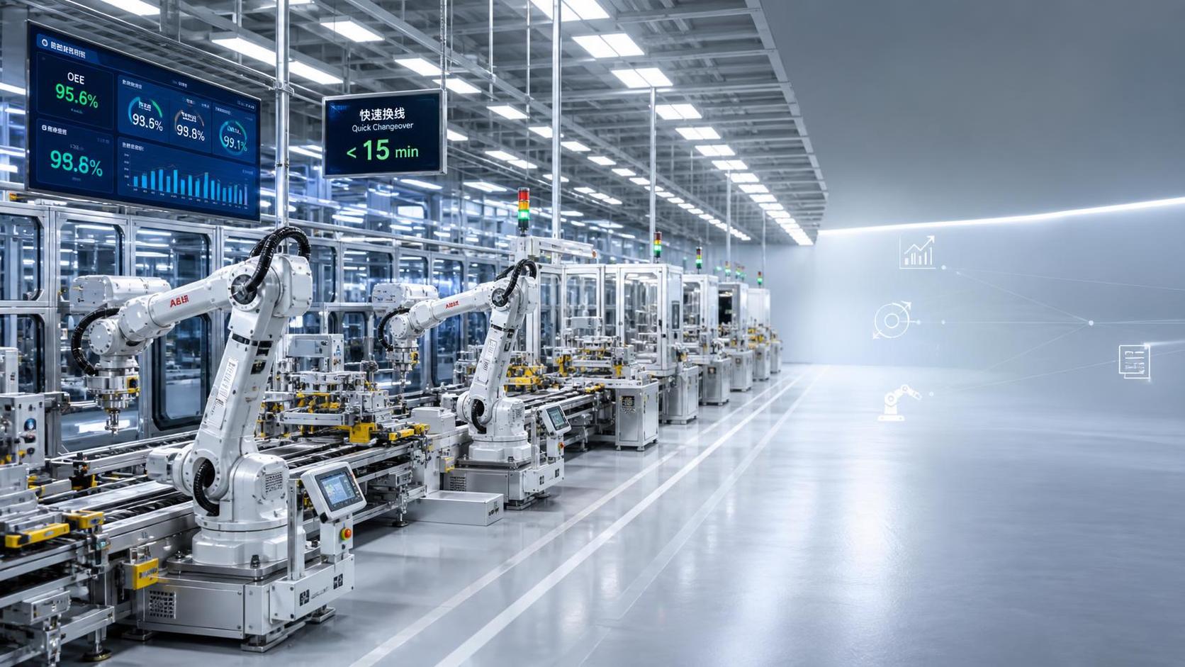 How Intellectualization Manufacturing Systems Improve OEE and Line Flexibility