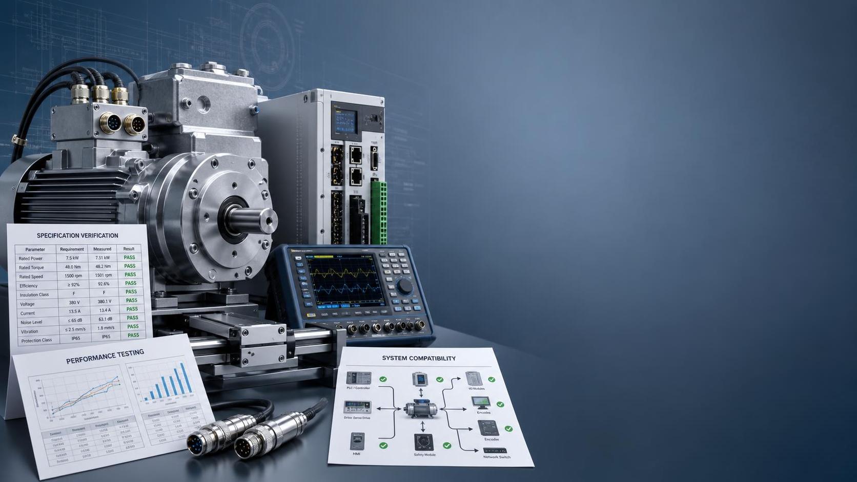 How to verify a technical specification reference before machine selection