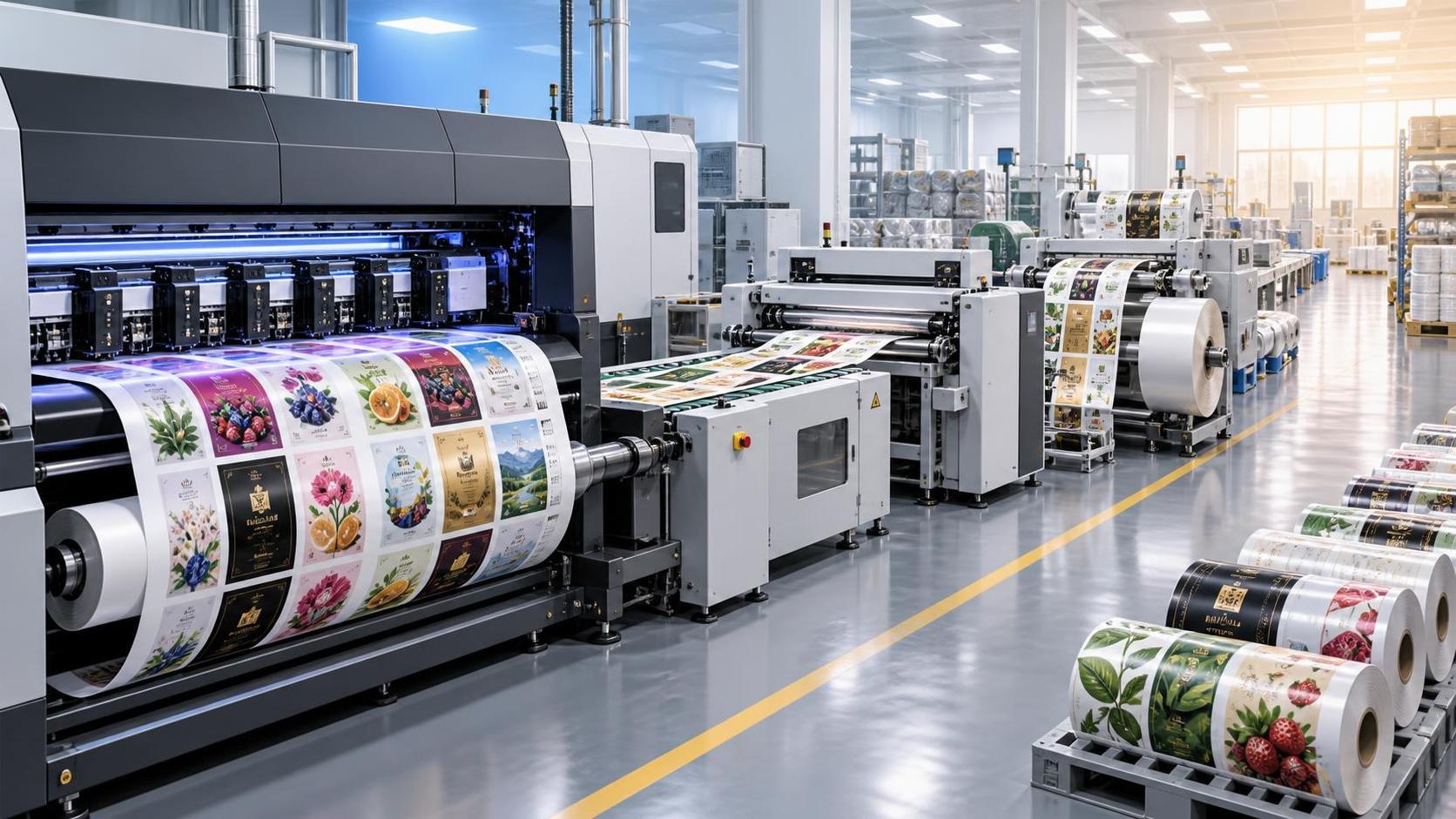 When does digital printing equipment for industrial printing lower unit costs?