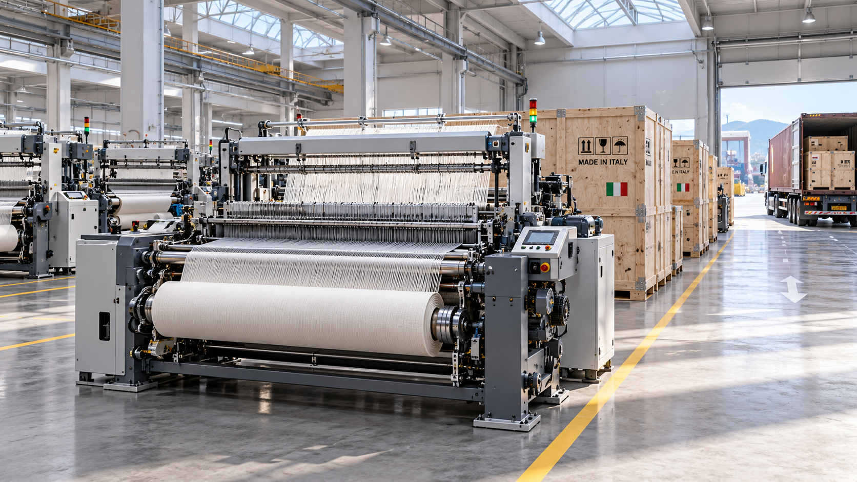 Italian Textile Machinery Orders Rise 7% in Q3 2026 as Overseas Demand Leads
