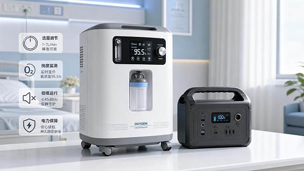 How to Choose Oxygen Concentrators: Flow Rate, Purity, Noise, and Power Backup