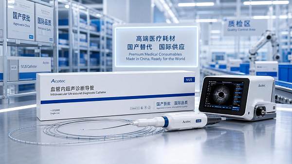 China Clears IVUS Catheter, Strengthening Local Supply
