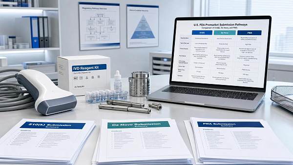 Medical Device Regulations FDA Explained: 510(k), De Novo, and PMA Differences