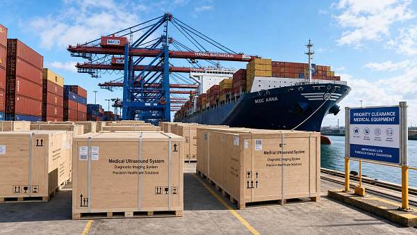 Carriers Prioritize Ultrasound Cargo at Rotterdam