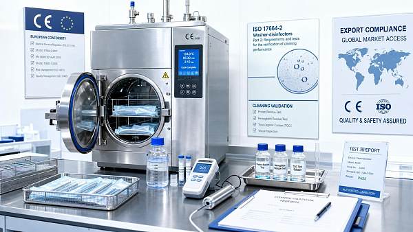 TUV Rheinland Adds ISO 17664-2:2026 Cleaning Validation to CE Reviews