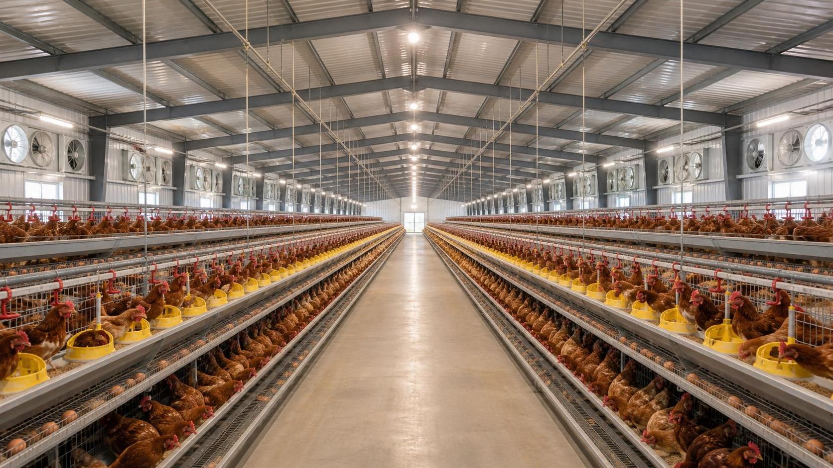 Common Layout Mistakes in Poultry House Design for 1000 Layers