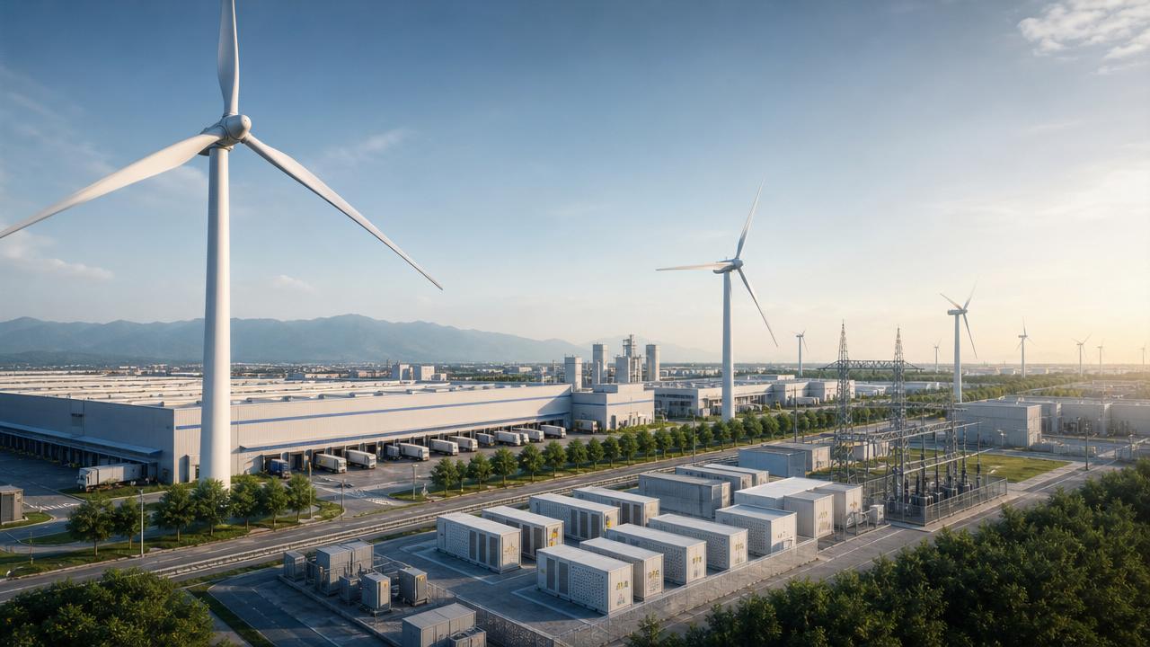 When wind energy pays off in industrial operations