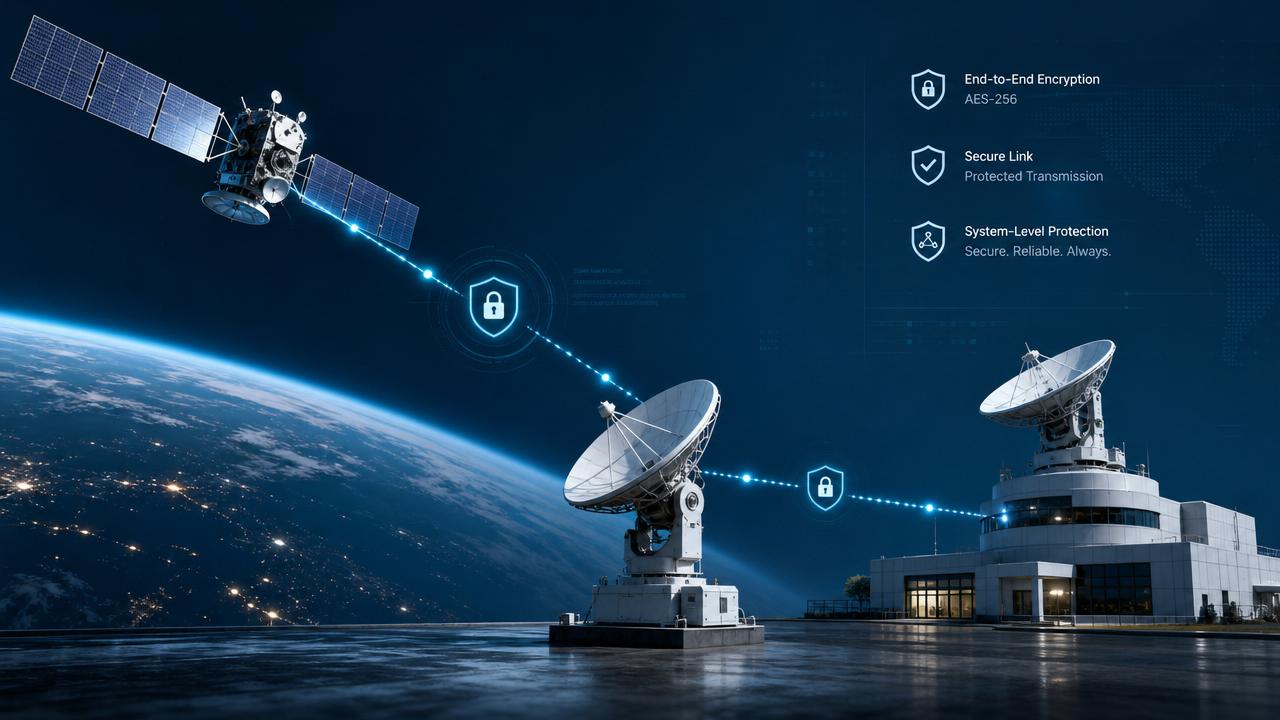 Why secure encryption matters in space communication now