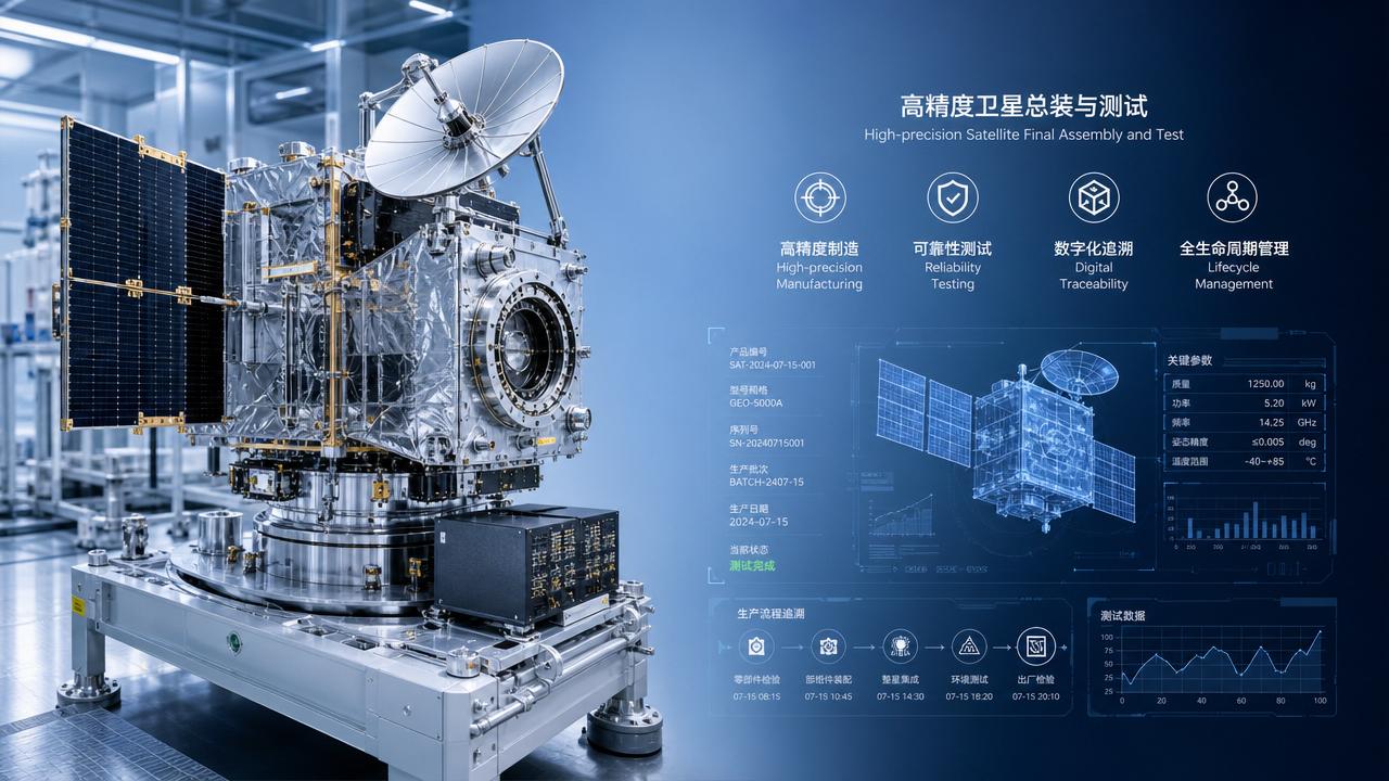 What matters most in satellite manufacturing technology