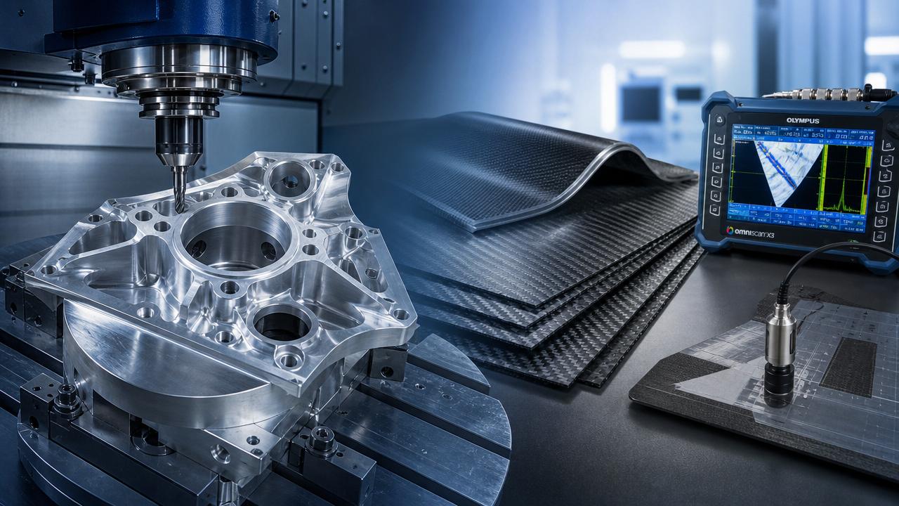 Aerospace Manufacturing Processes Explained: Machining, Composites, and Quality Control