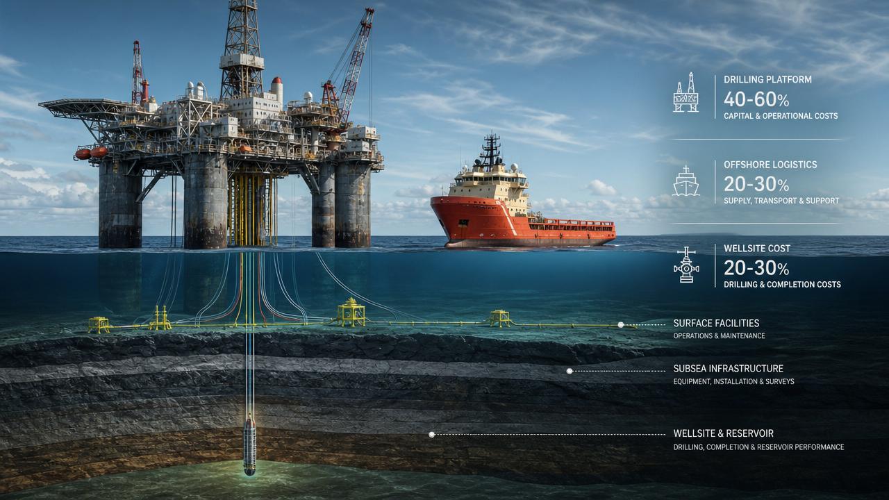 Offshore Drilling Cost Breakdown: What Drives Rig Rates, Logistics, and Well Expenses?