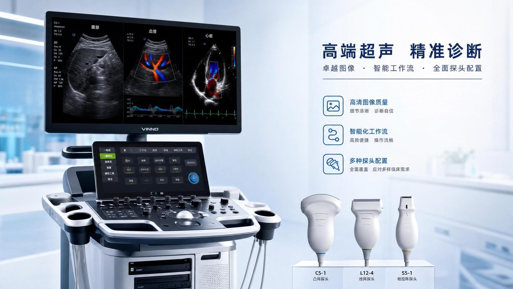 How to Evaluate Ultrasound Imaging Systems for Diagnostics by Workflow, Probes, and Image Quality
