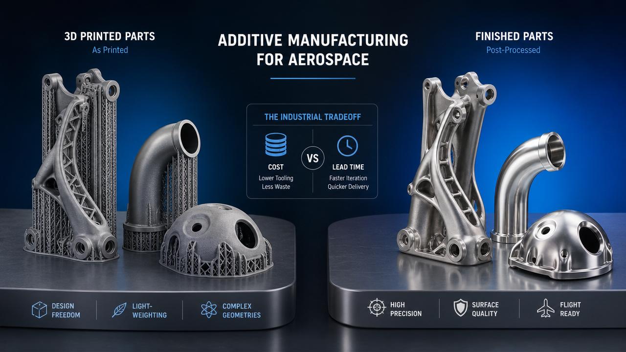 Aircraft Parts Additive Manufacturing: Cost vs Lead Time in 2026