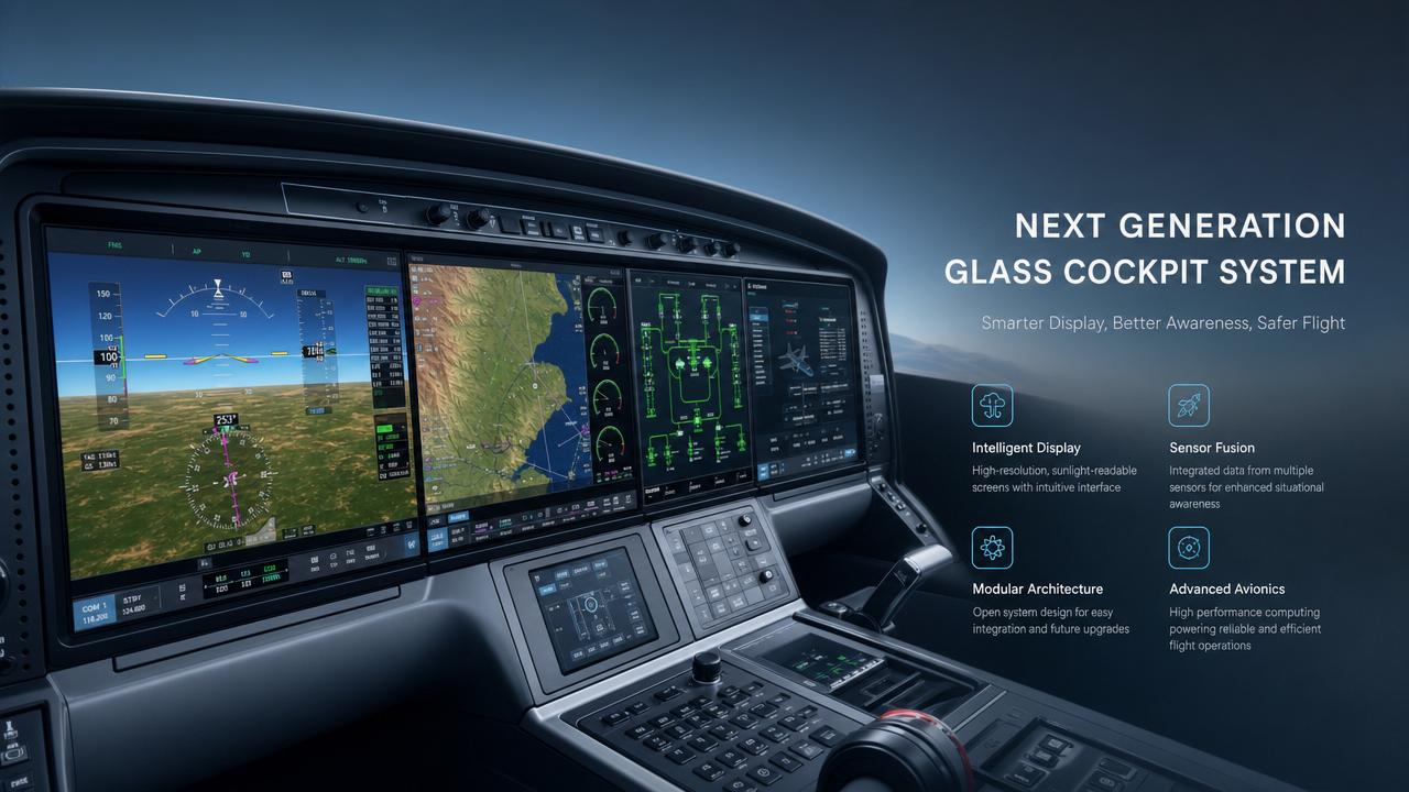 High-Frontier Technologies Driving New Glass Cockpit Displays