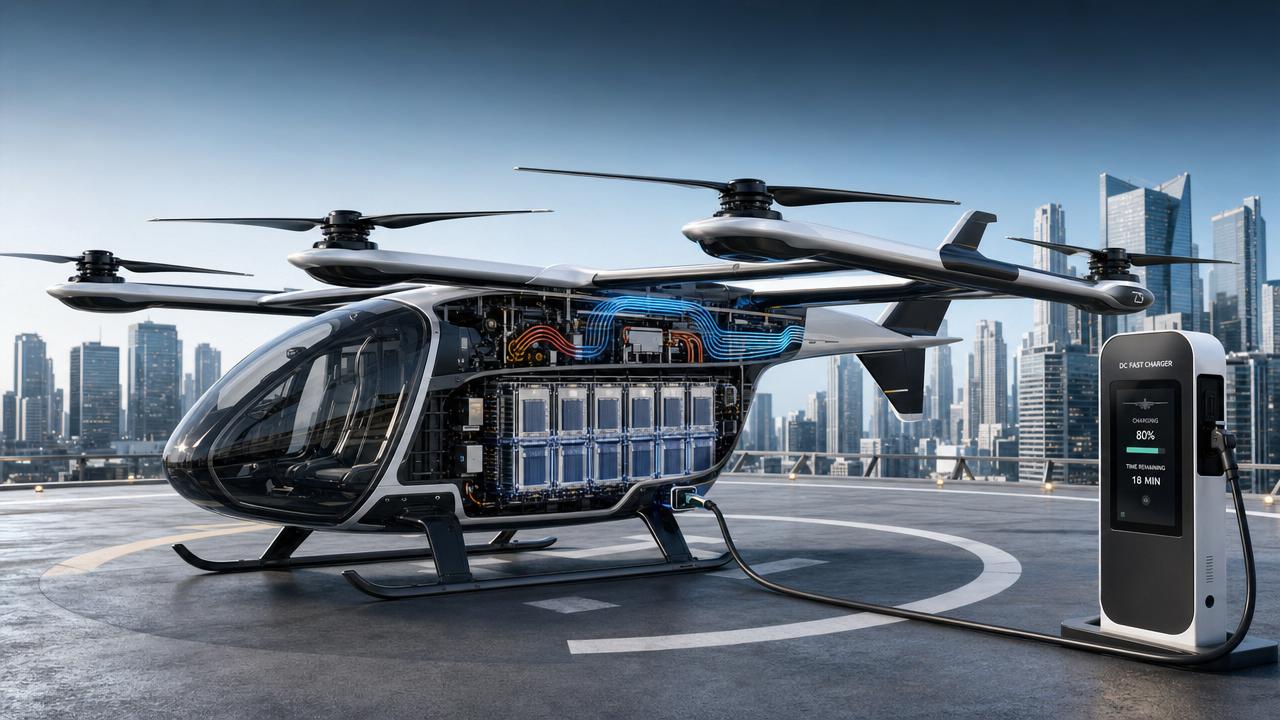 eVTOL Battery Management: Range, Heat, and Charging Limits
