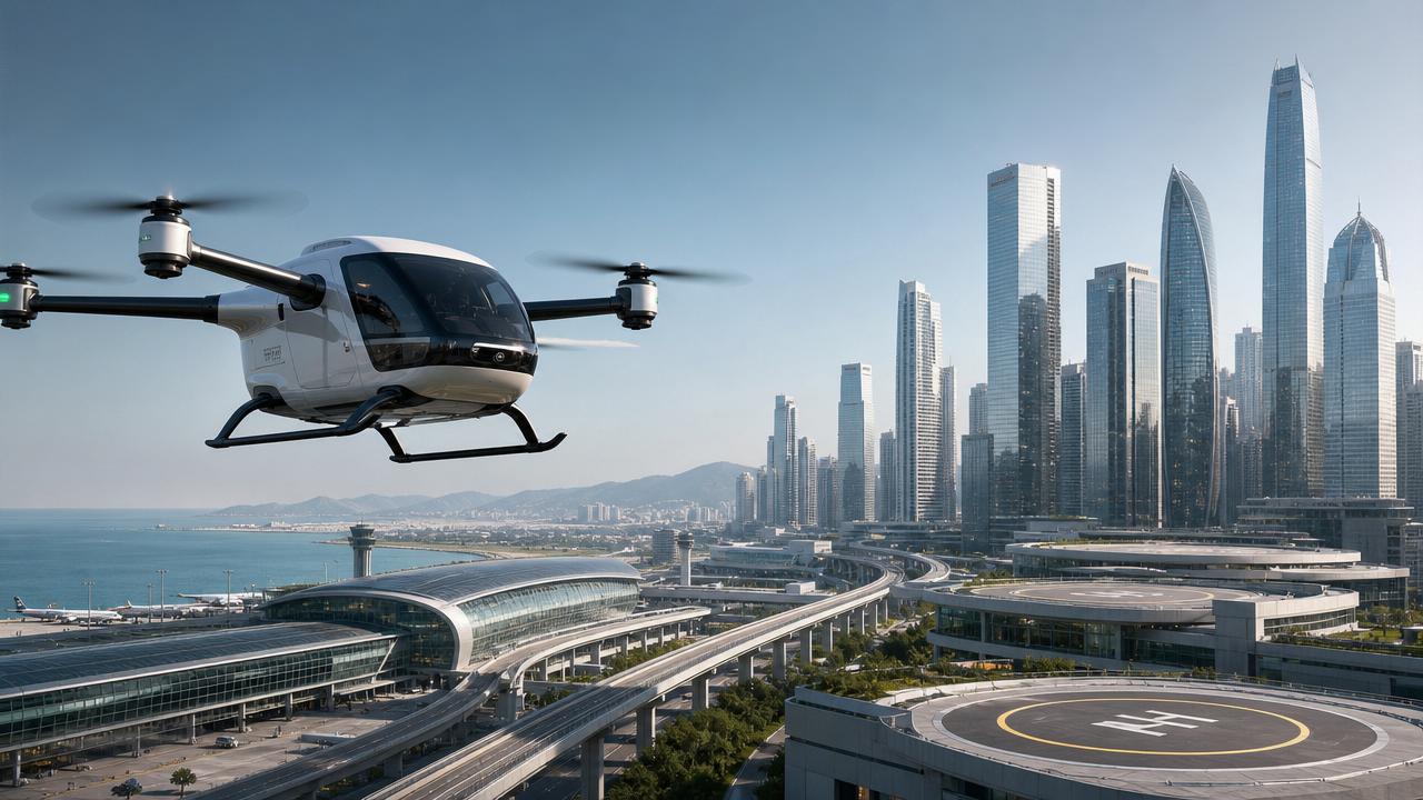 Urban Air Mobility Drone Outlook: Routes, Risk, and Demand