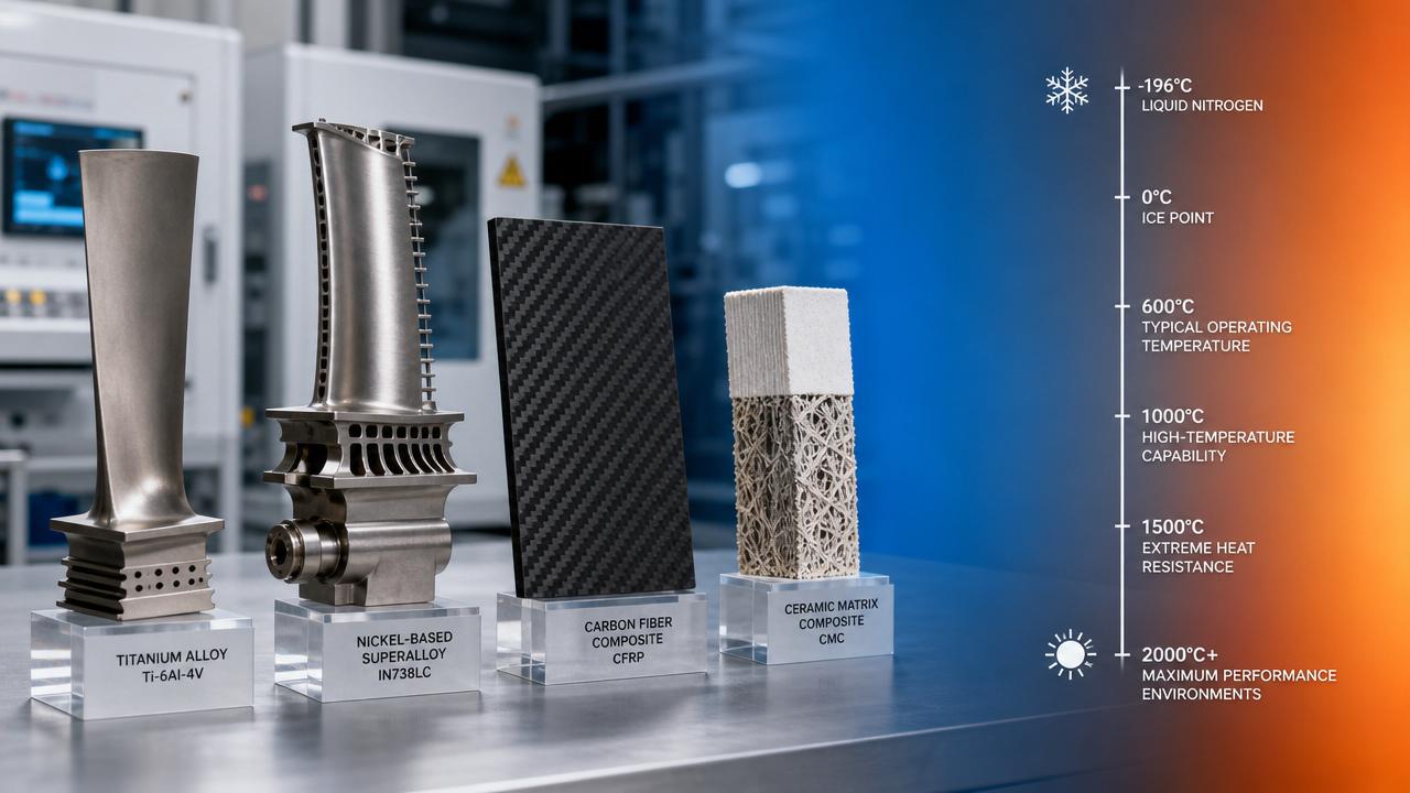 Extreme Temperature Aerospace Materials Compared