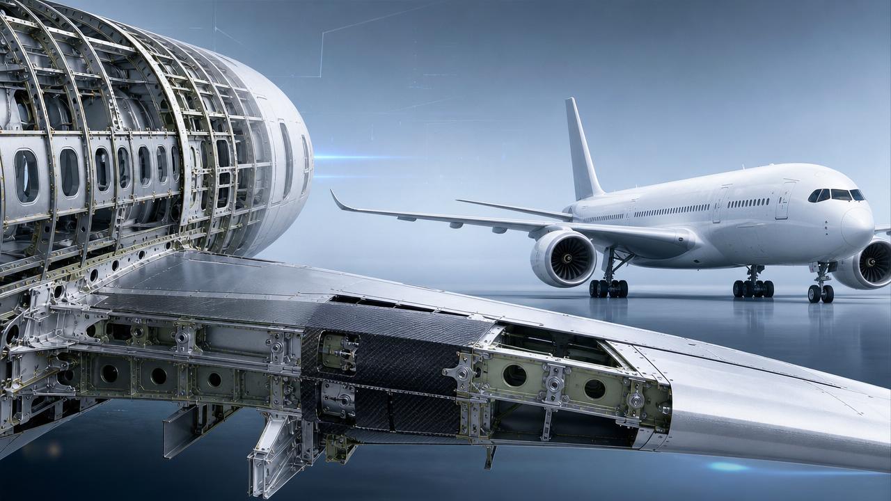 Large Aircraft Airframe Design: Trade-Offs Between Weight, Strength, and Cost