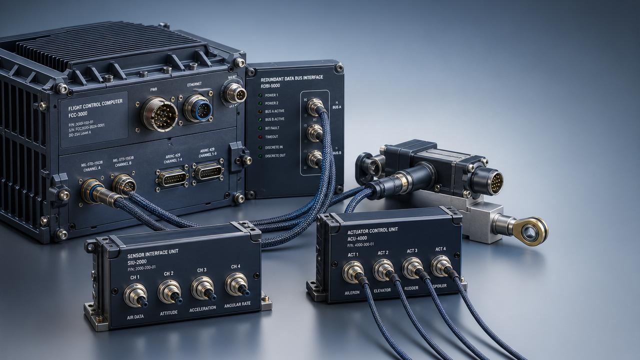Avionics Digital Control in Fly-by-Wire: Key Failure Points