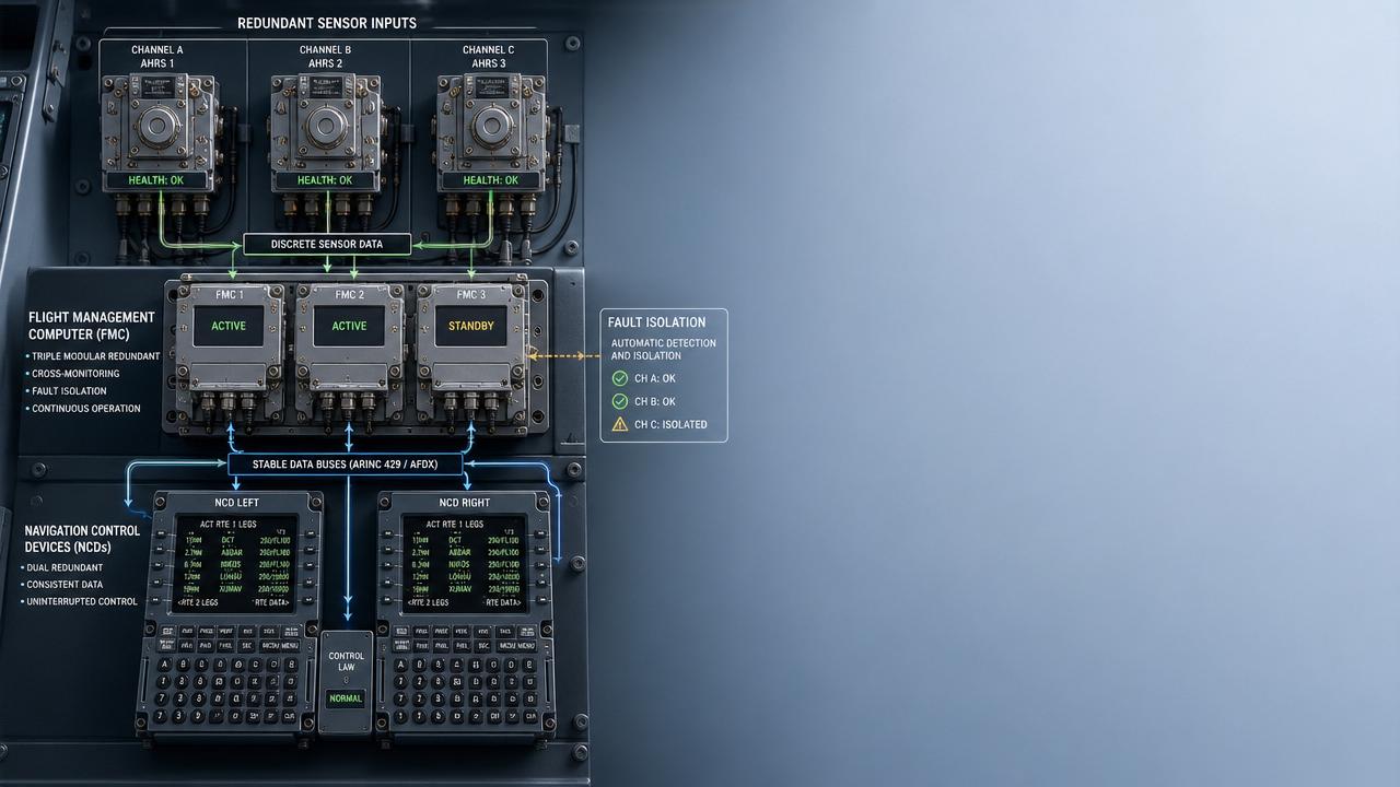 How Redundancy Systems Cut Flight Management Risk