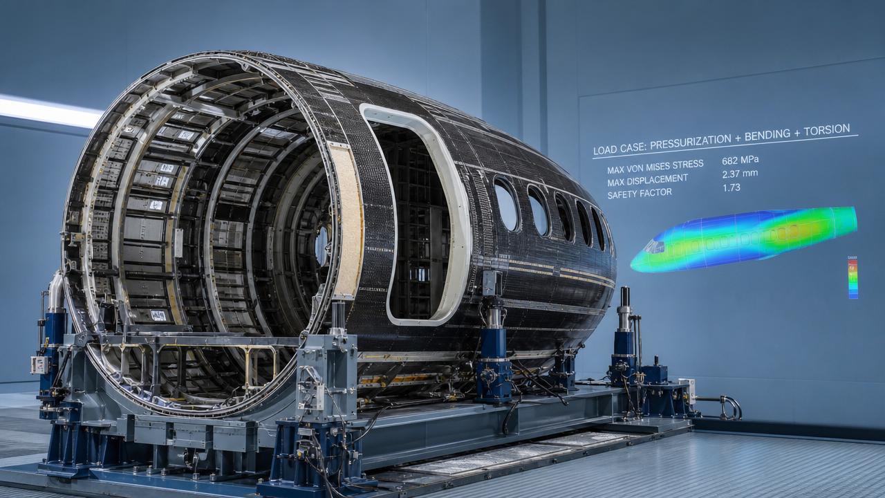 Composite Fuselage Loads in Structural Engineering