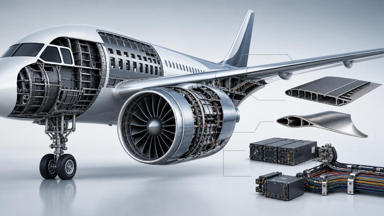 Aerospace Lightweight Design Techniques That Cut Fuel Burn