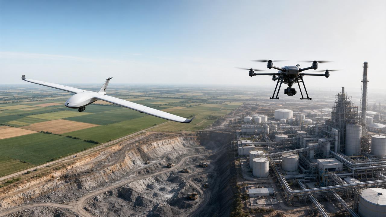 Fixed Wing Survey Drone vs Multirotor: Which Fits Large-Area Mapping?