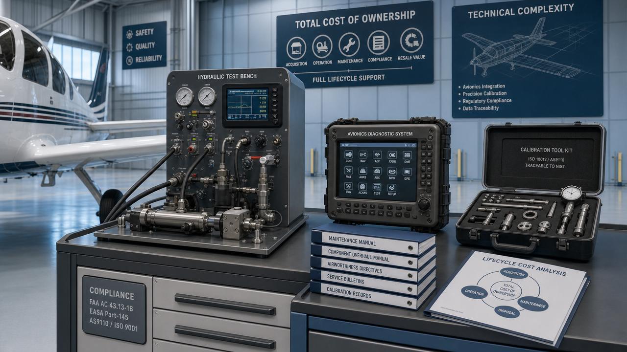 General Aviation Maintenance Equipment Cost: What Drives the Total Budget?