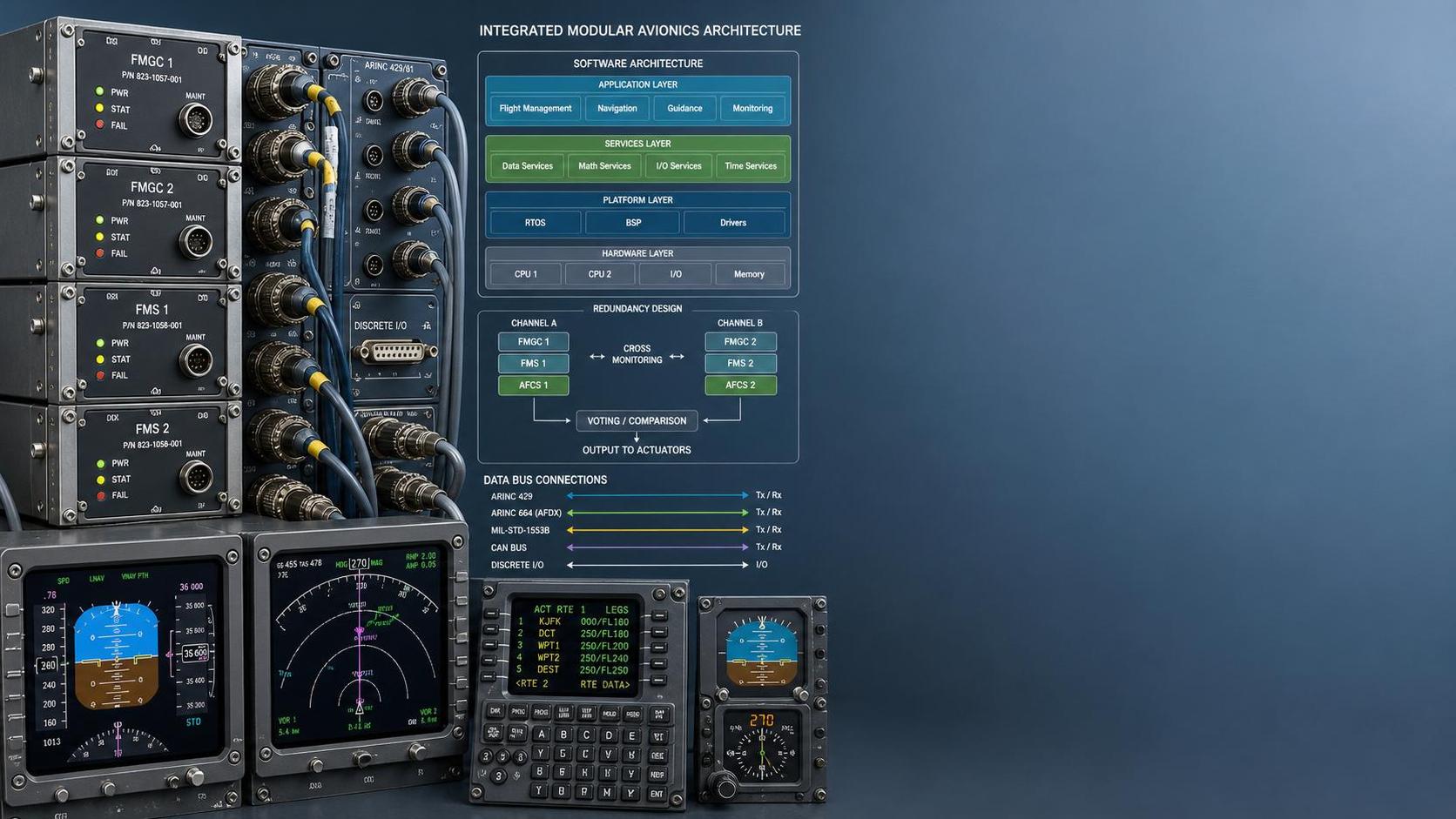 Avionics Software Architecture: Key Design Choices and Tradeoffs