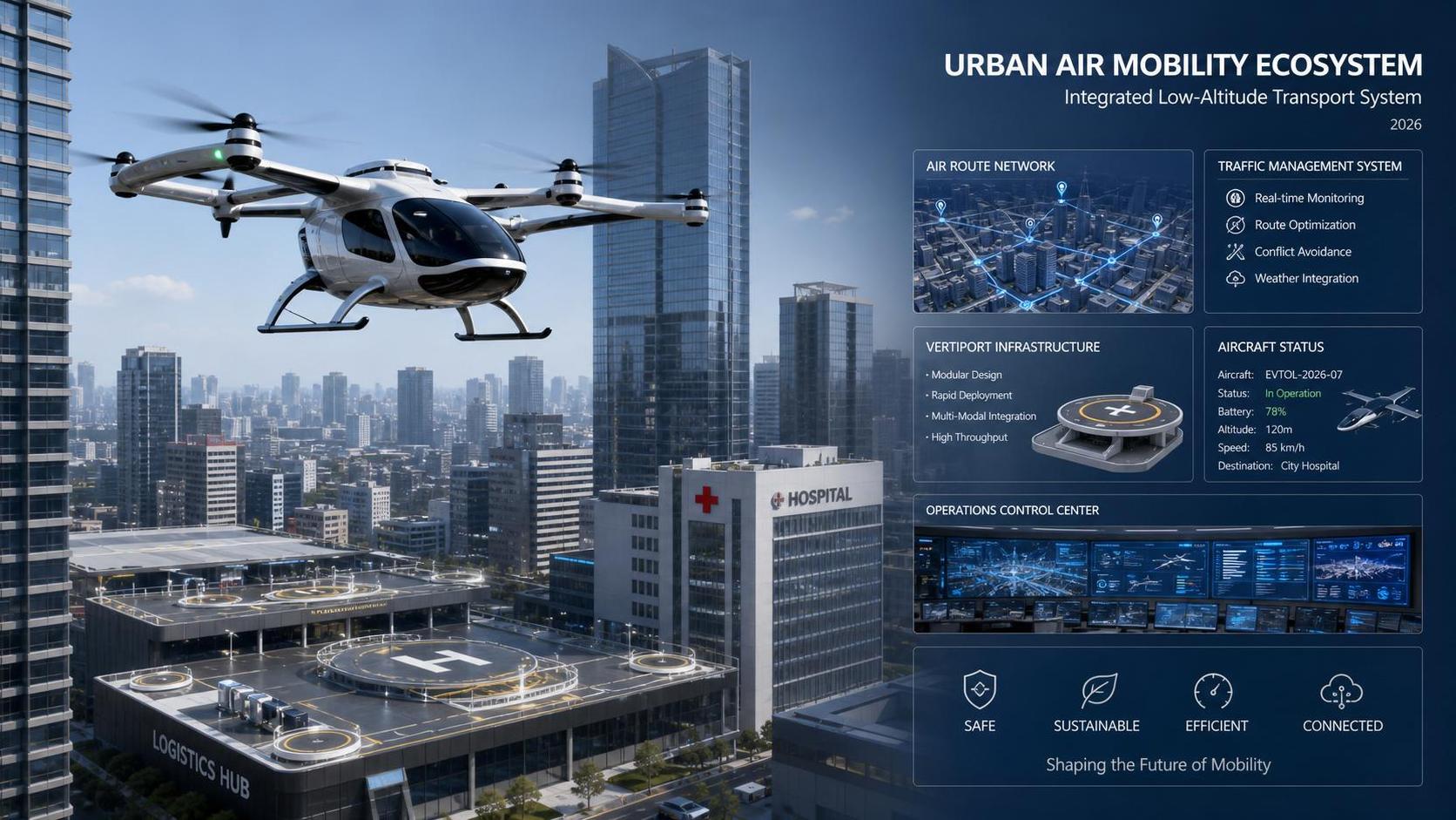 How UAM Urban Air Transport Systems Are Shaping City Routes in 2026
