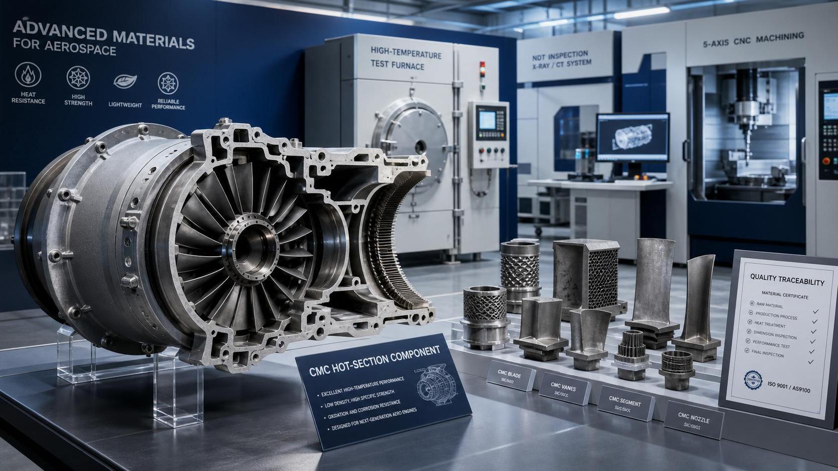 How to Evaluate a CMC Turbine Engine Supplier for Heat Resistance and Lead Time