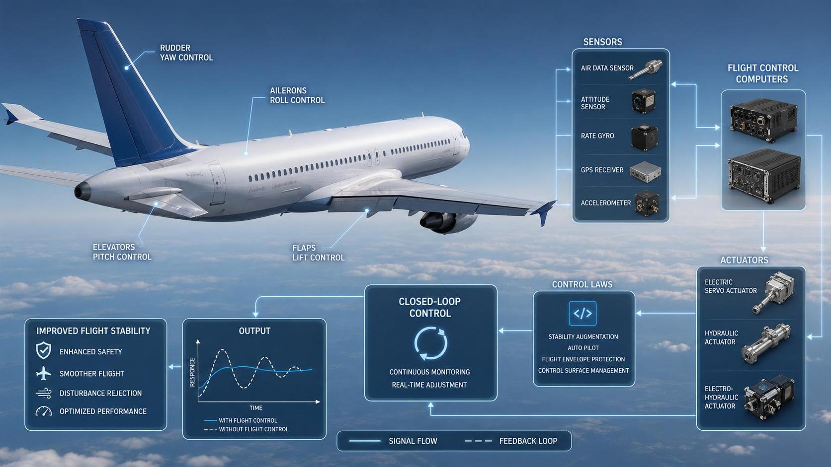 How Avionics Digital Control Systems Improve Flight Stability