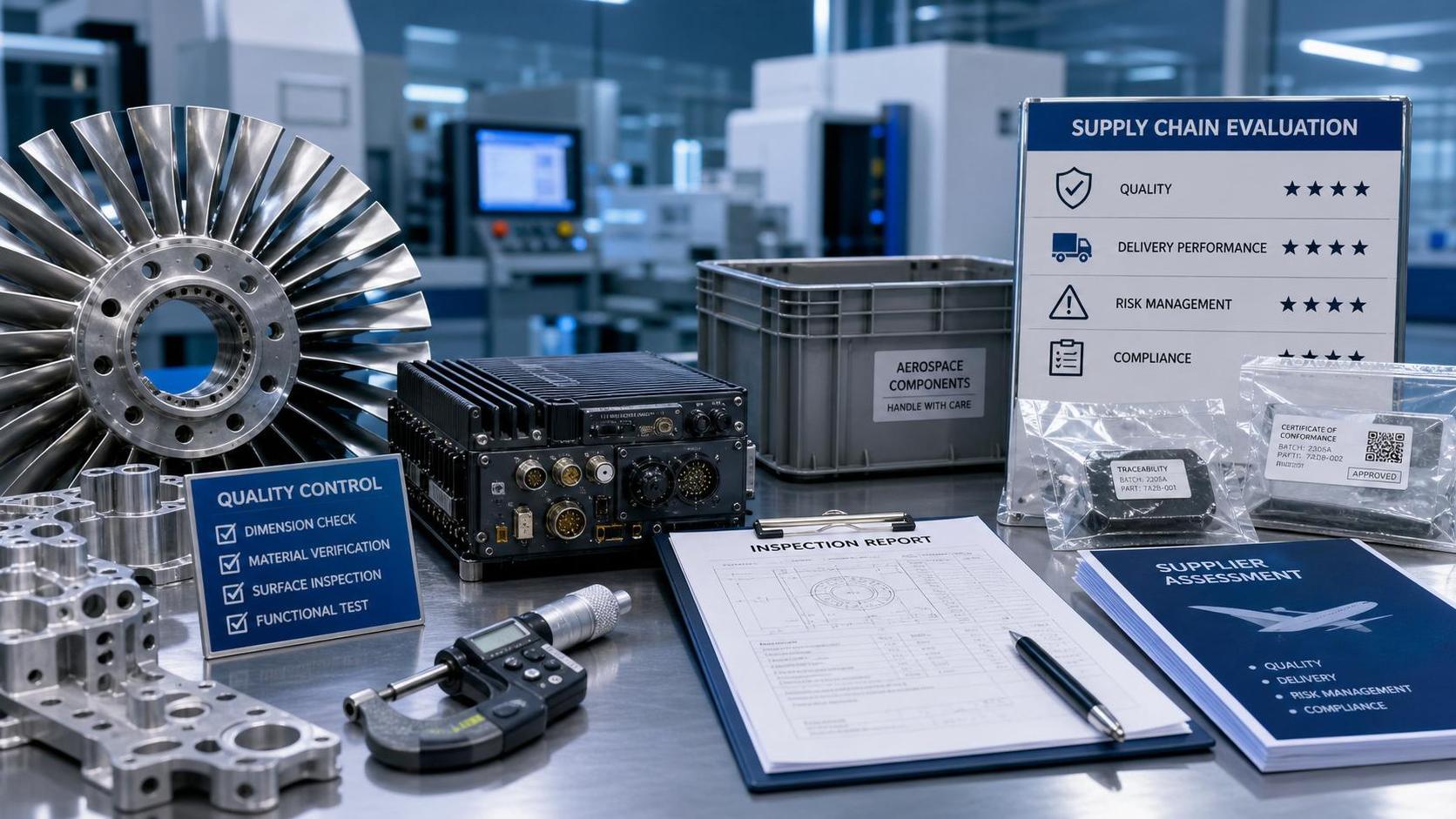 How to Evaluate Global Aerospace Suppliers for Quality, Lead Time, and Risk