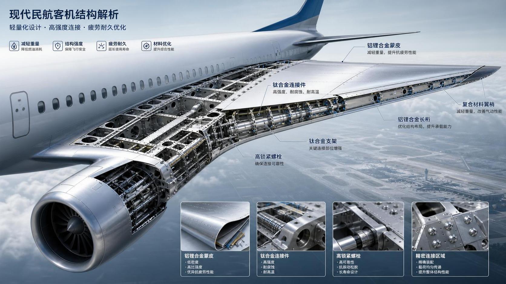 How Lightweight Alloys Affect Aircraft Strength, Fatigue, and Fuel Efficiency
