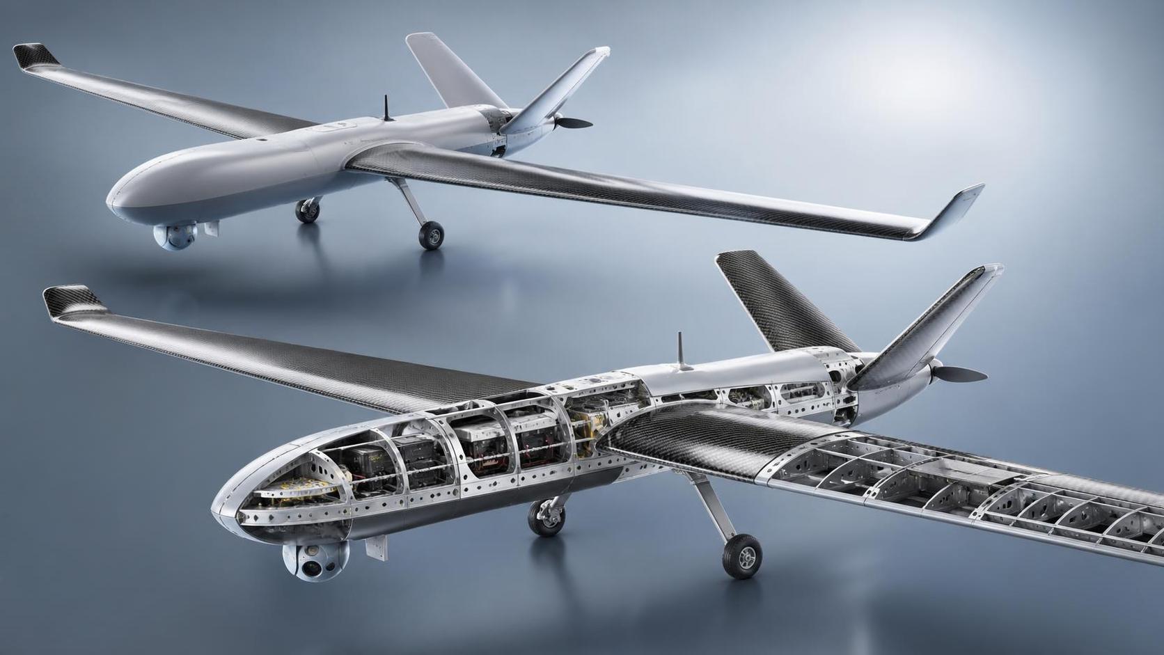 When do airframe composites for UAV make sense over aluminum?