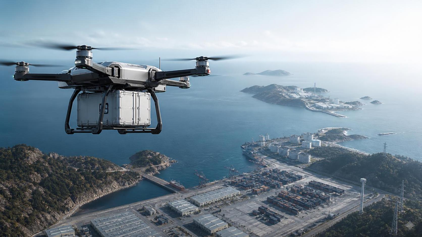 When does an autonomous drone make sense for cargo operations?