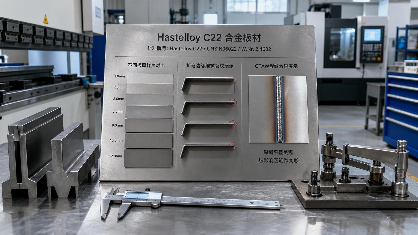 Common Forming and Welding Issues Linked to Hastelloy C22 Sheet Thickness