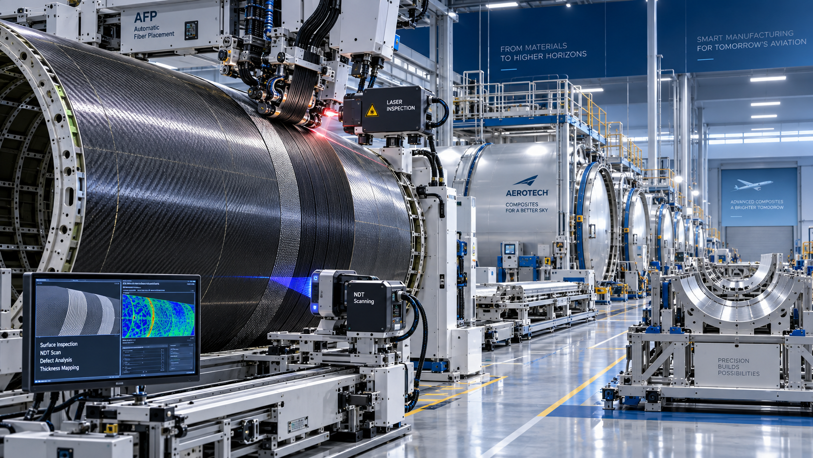 How aerospace production innovations are reducing composite fuselage defects