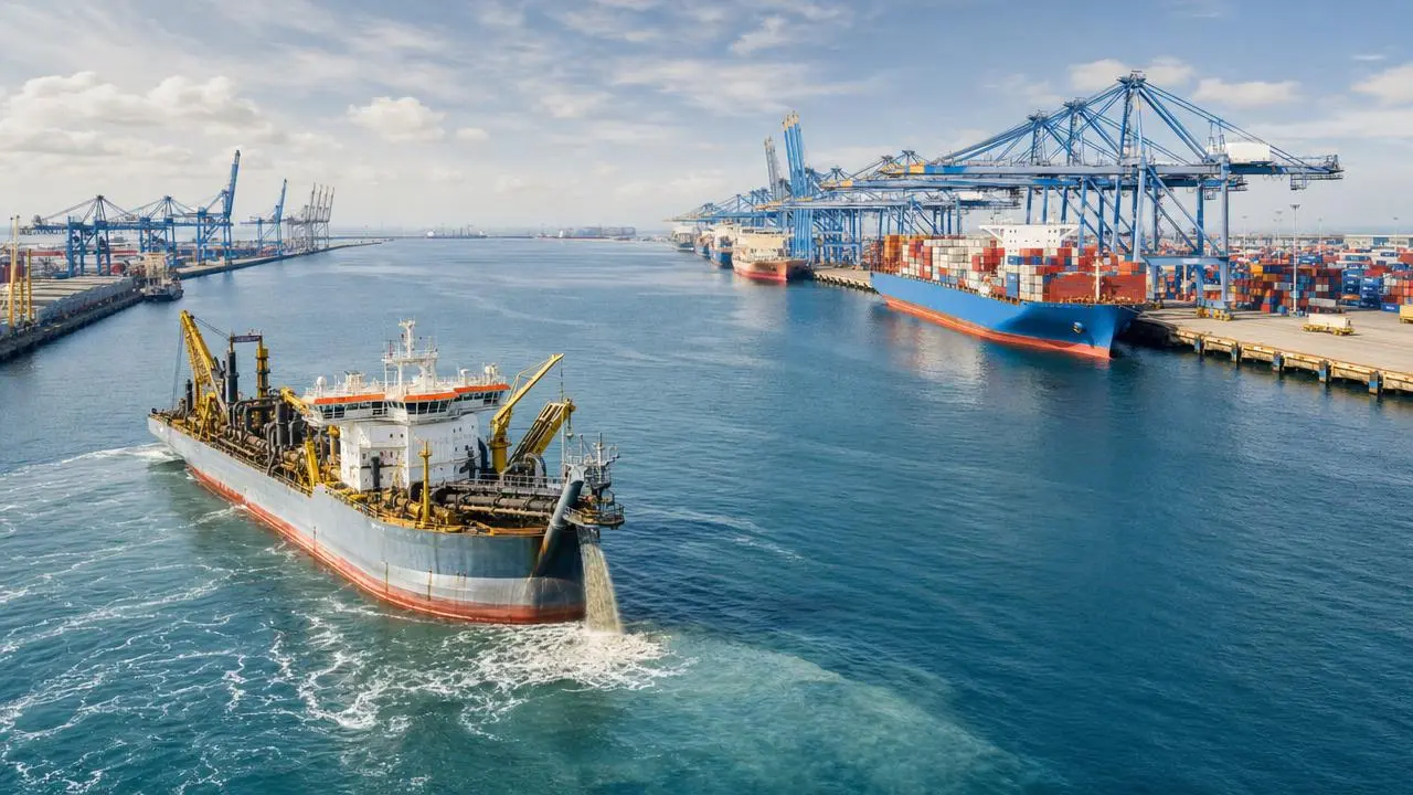 How marine dredging engineering cuts port delays