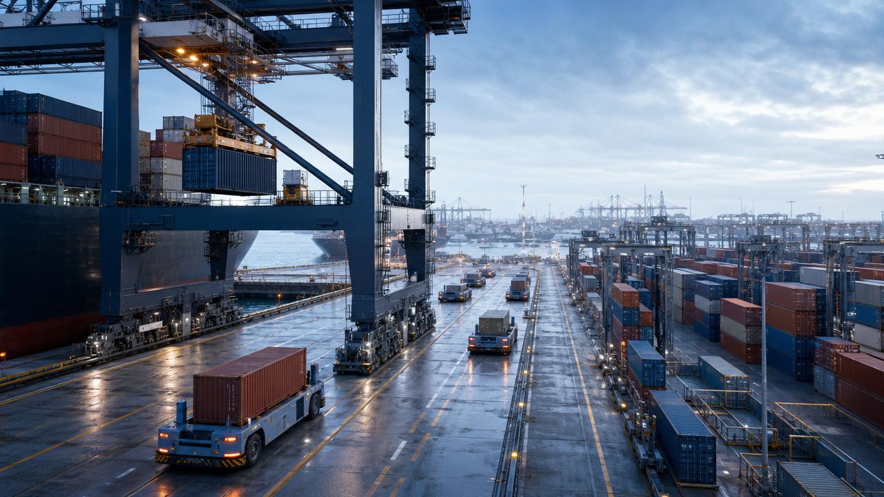 What full automation port equipment really cuts in costs