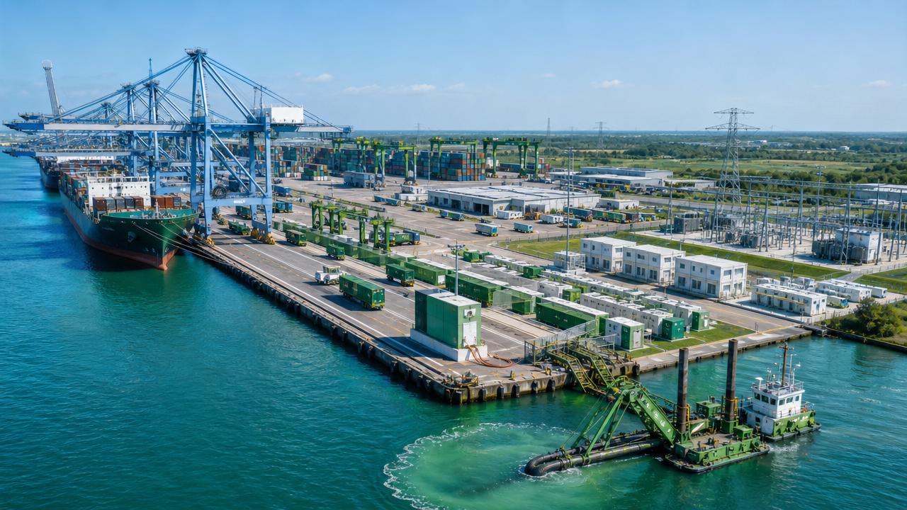 Is net-zero emissions port infrastructure worth the investment