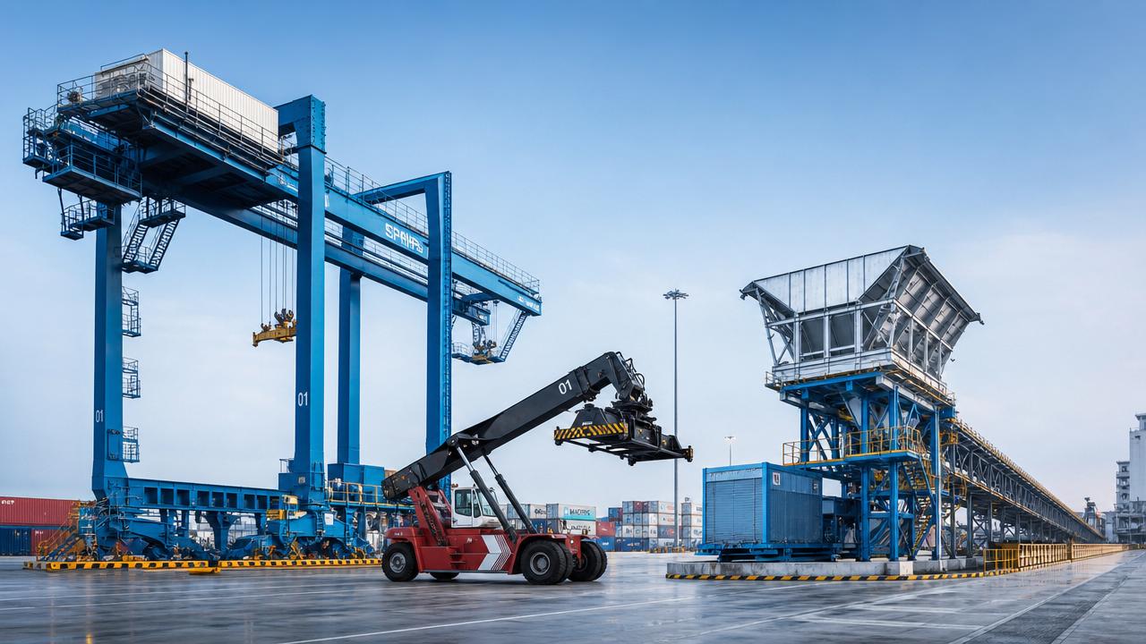How to compare port machinery for long term value
