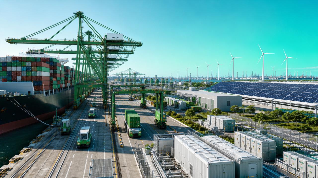 Why net-zero emissions port infrastructure now matters