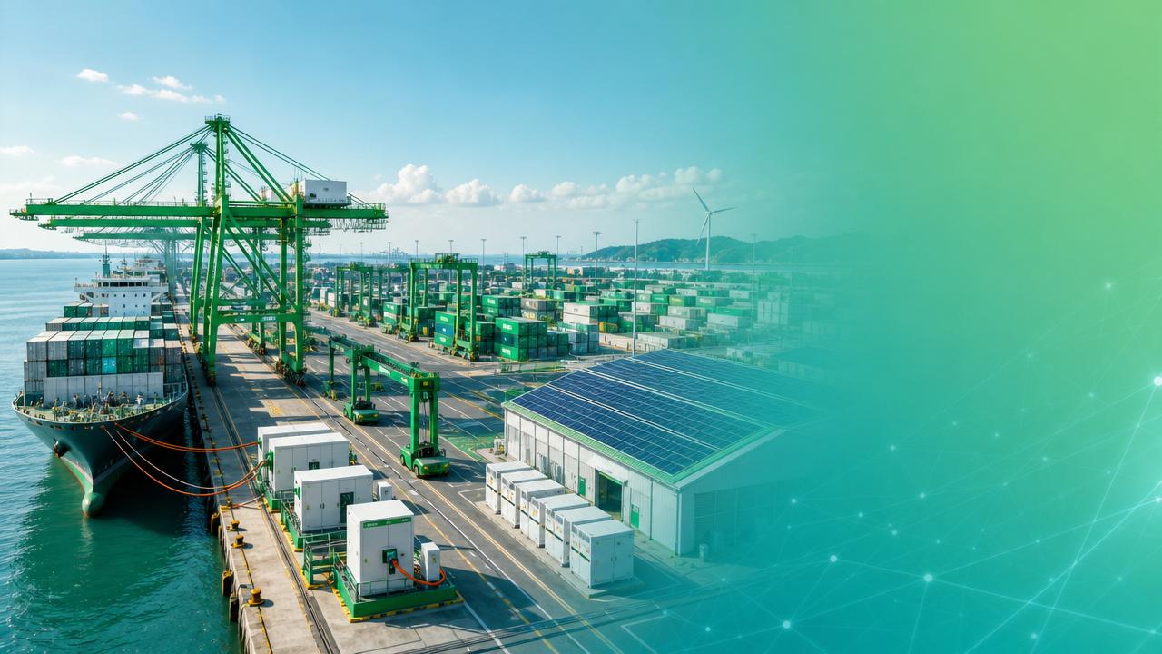 Can net-zero emissions port infrastructure pay off?