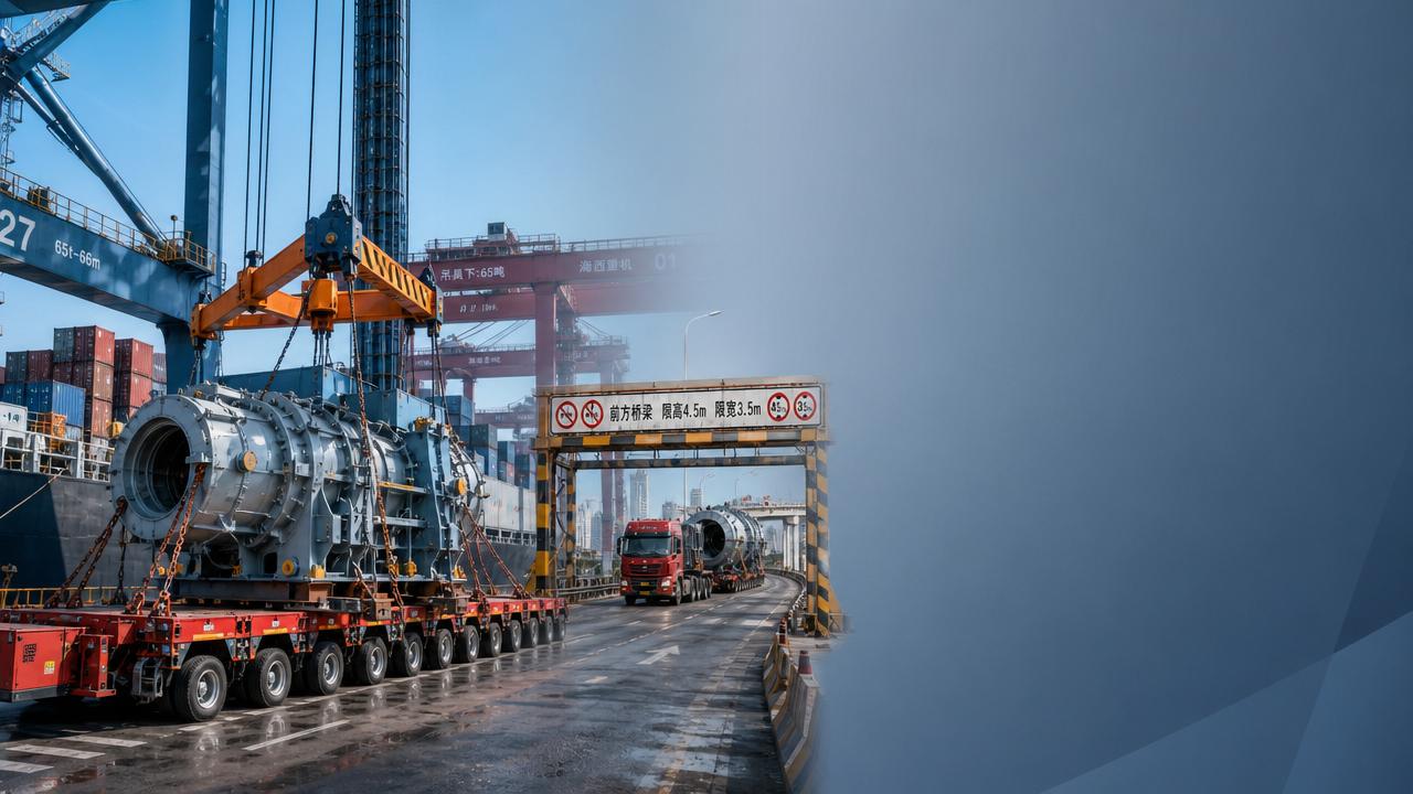 Why heavy machinery logistics costs rise on complex routes