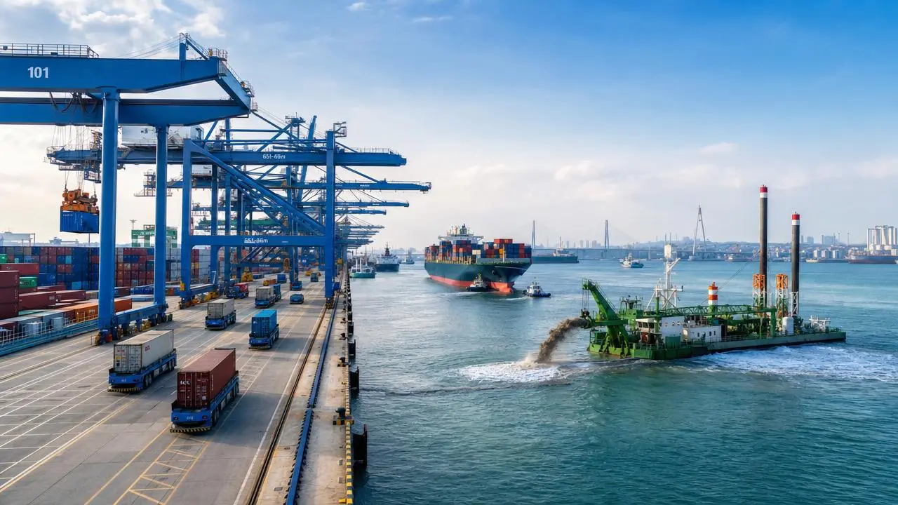 Is aging port infrastructure slowing cargo growth?